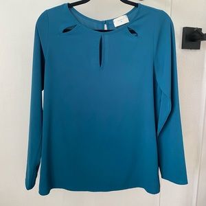 🌴 Blue Everly Blouse | Size L
